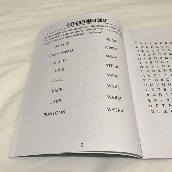 📚3/$35 NEW Brain Games Merriam Webster's Seek A Word Search Large Print Book - Picture 3 of 3